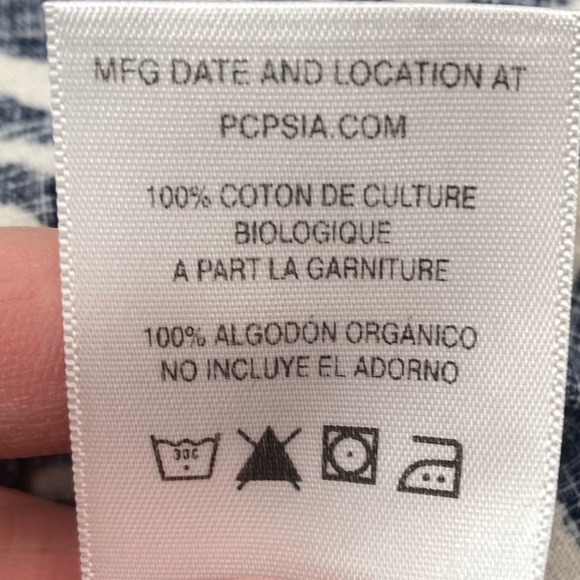 PATAGONIA I Pataloha Limited Edition Tropical Navy Floral Dress Organic Cotton 2 - Picture 7 of 11